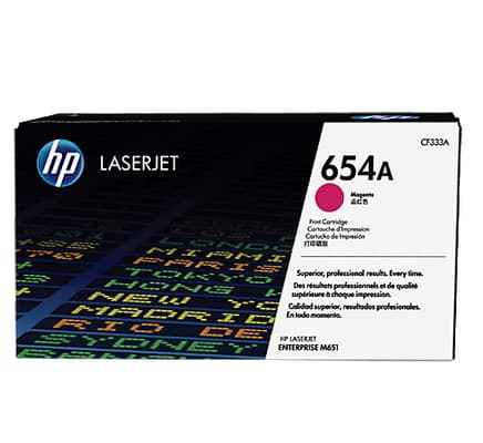 HP Cartuccia Toner originale magenta LaserJet 654A