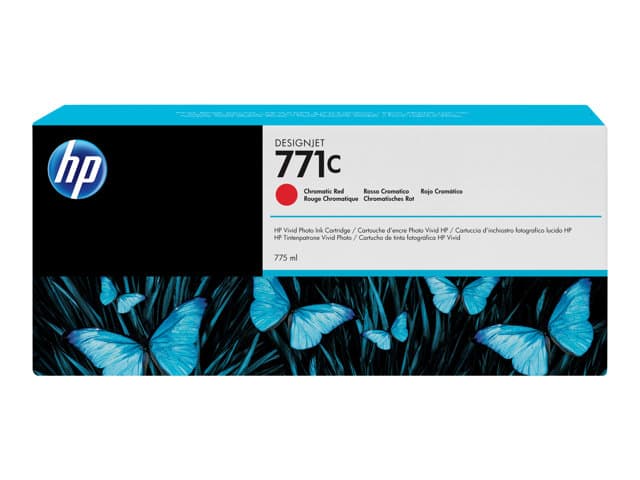 HP Cartuccia inchiostro rosso cromatico DesignJet 771C, 775 ml