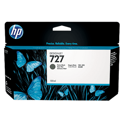 HP Cartuccia inchiostro nero opaco DesignJet 727, 130 ml