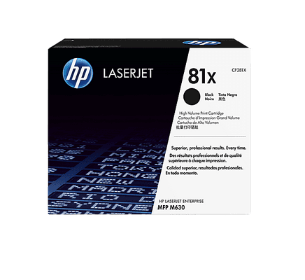 HP Cartuccia toner originale nero 81X LaserJet ad alta capacità