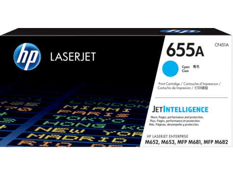 HP Cartuccia toner ciano originale LaserJet 655A