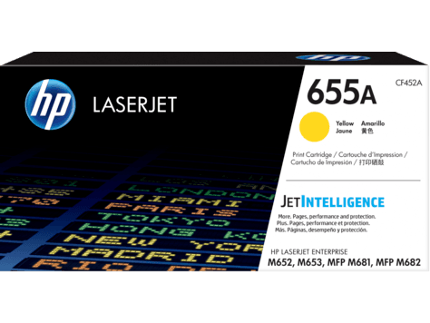 HP Cartuccia toner giallo originale LaserJet 655A