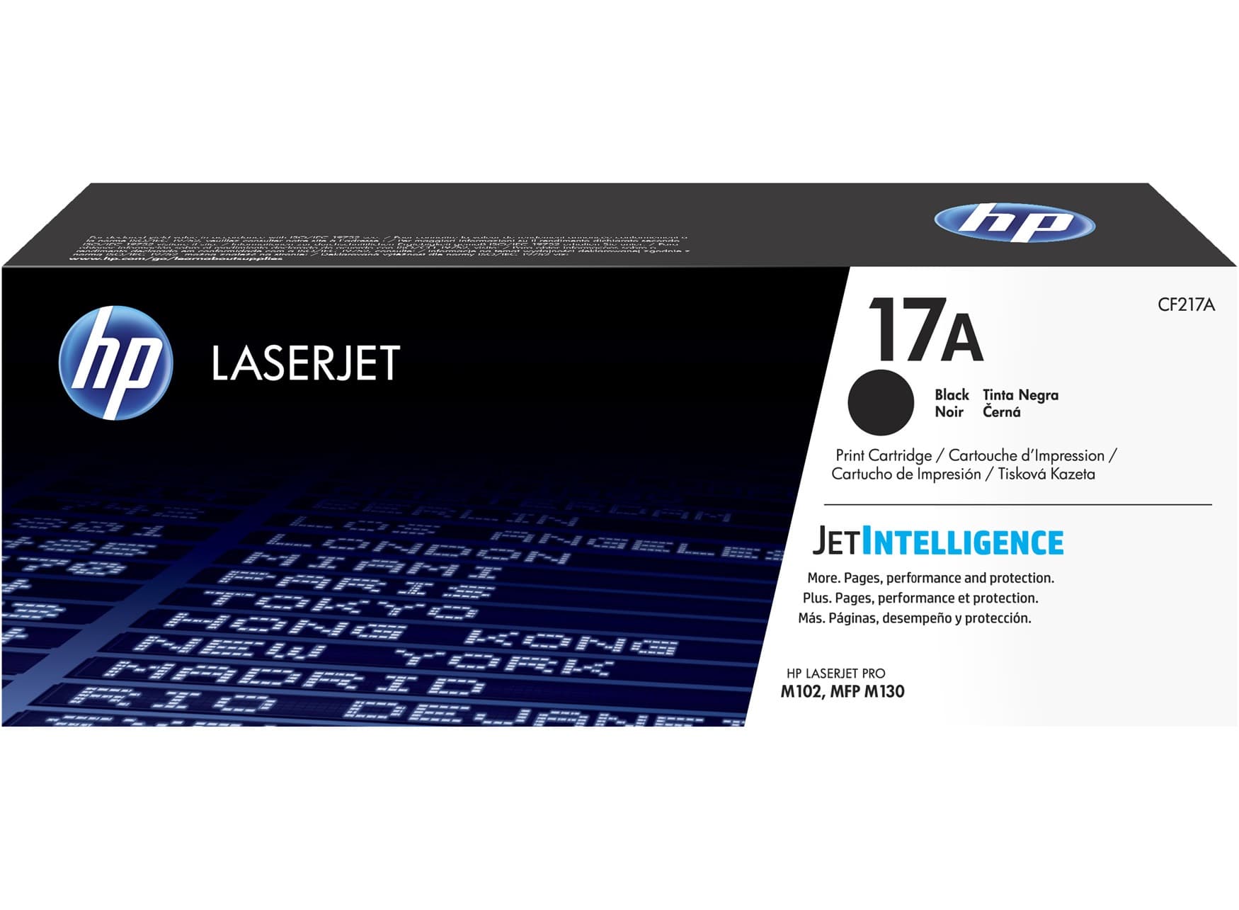 HP Cartuccia toner nero originale LaserJet 17A