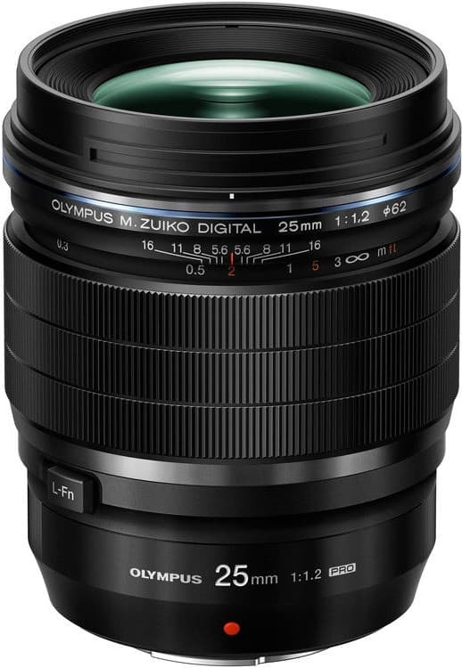 Olympus M.ZUIKO Digital ED 25 mm 1:1.2 PRO MILC Nero