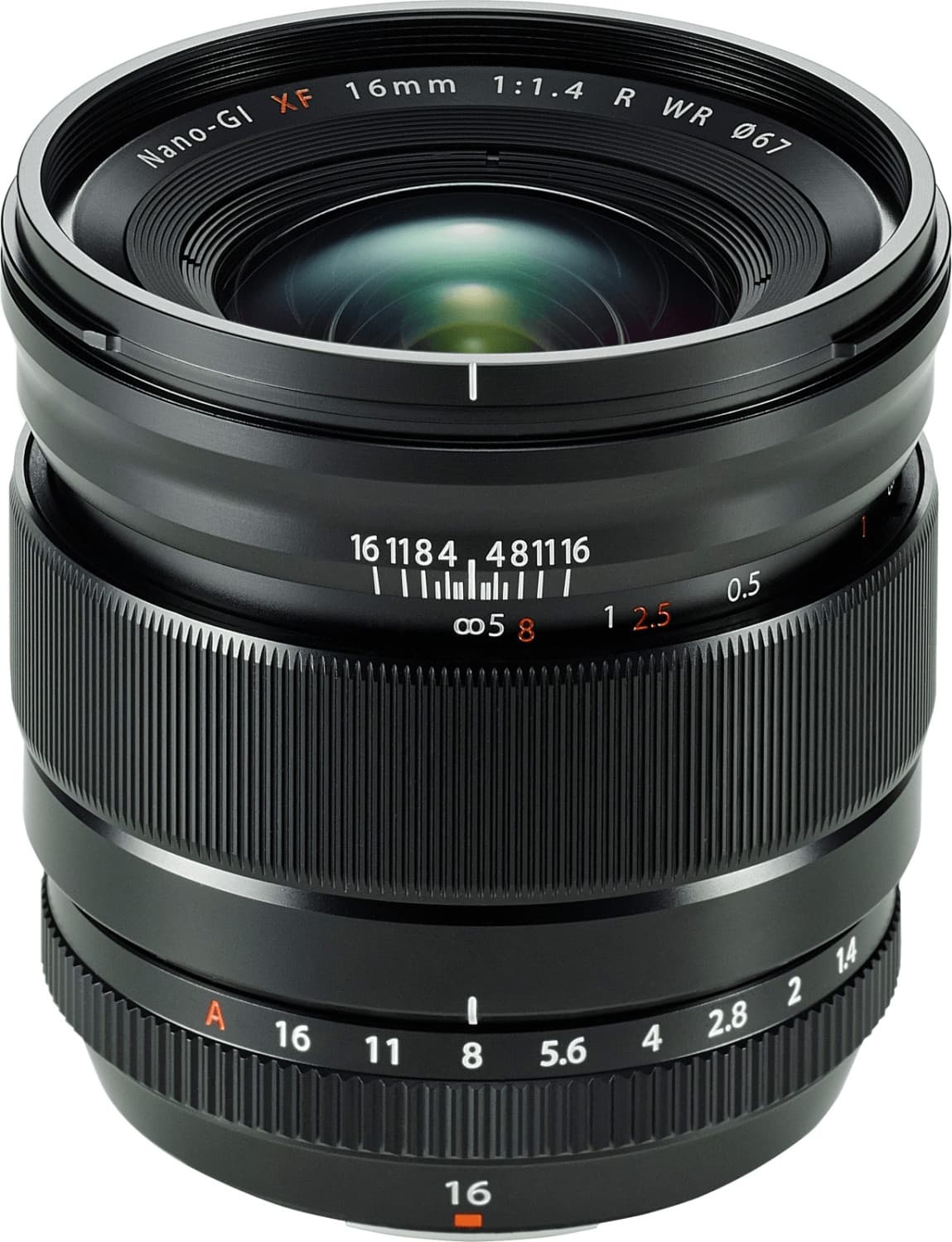 Fujifilm XF 16mm F/1.4 R WR SLR Obiettivo ampio Nero