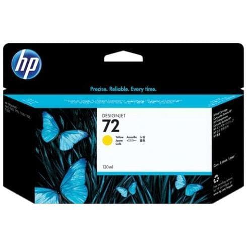 HP Cartuccia inchiostro giallo 72, 130 ml