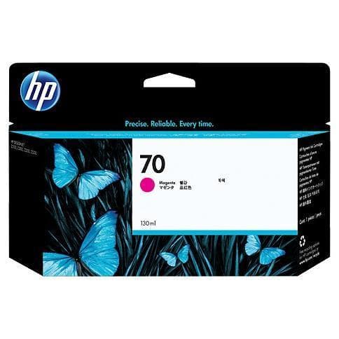 HP Cartuccia inchiostro magenta DesignJet 70, 130 ml
