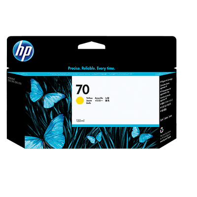 HP Cartuccia inchiostro DesignJet giallo 70, 130 ml