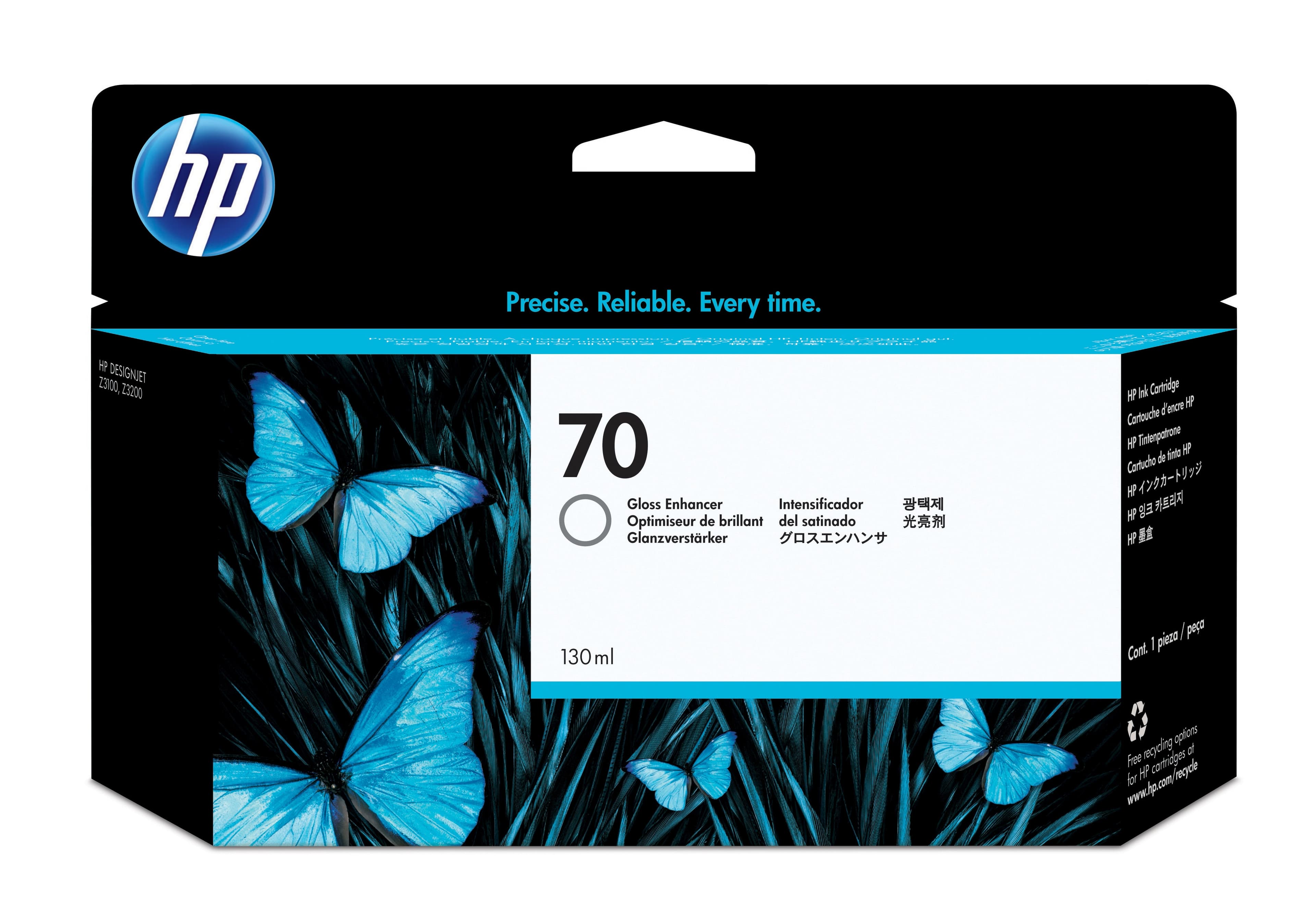 HP Cartuccia inchiostro ottimizzatore di lucentezza DesignJet 70 da 130 ml