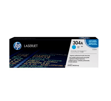 HP Cartuccia Toner originale ciano LaserJet 304A