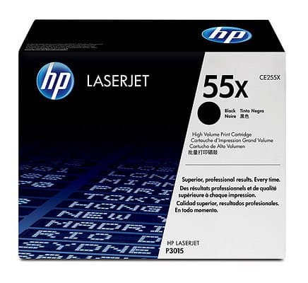 HP Cartuccia Toner originale nero ad alta capacità LaserJet 55X