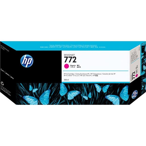 HP Cartuccia inchiostro magenta DesignJet 772, 300 ml