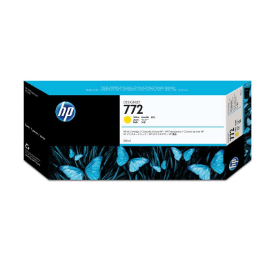 HP Cartuccia inchiostro giallo DesignJet 772, 300 ml