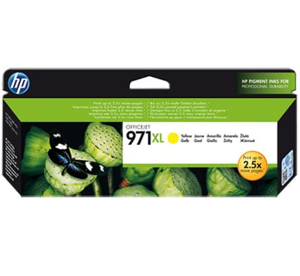 HP Cartuccia originale inchiostro giallo ad alta capacità 971XL