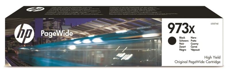 HP Cartuccia nero ad alta capacità originale 973X PageWide