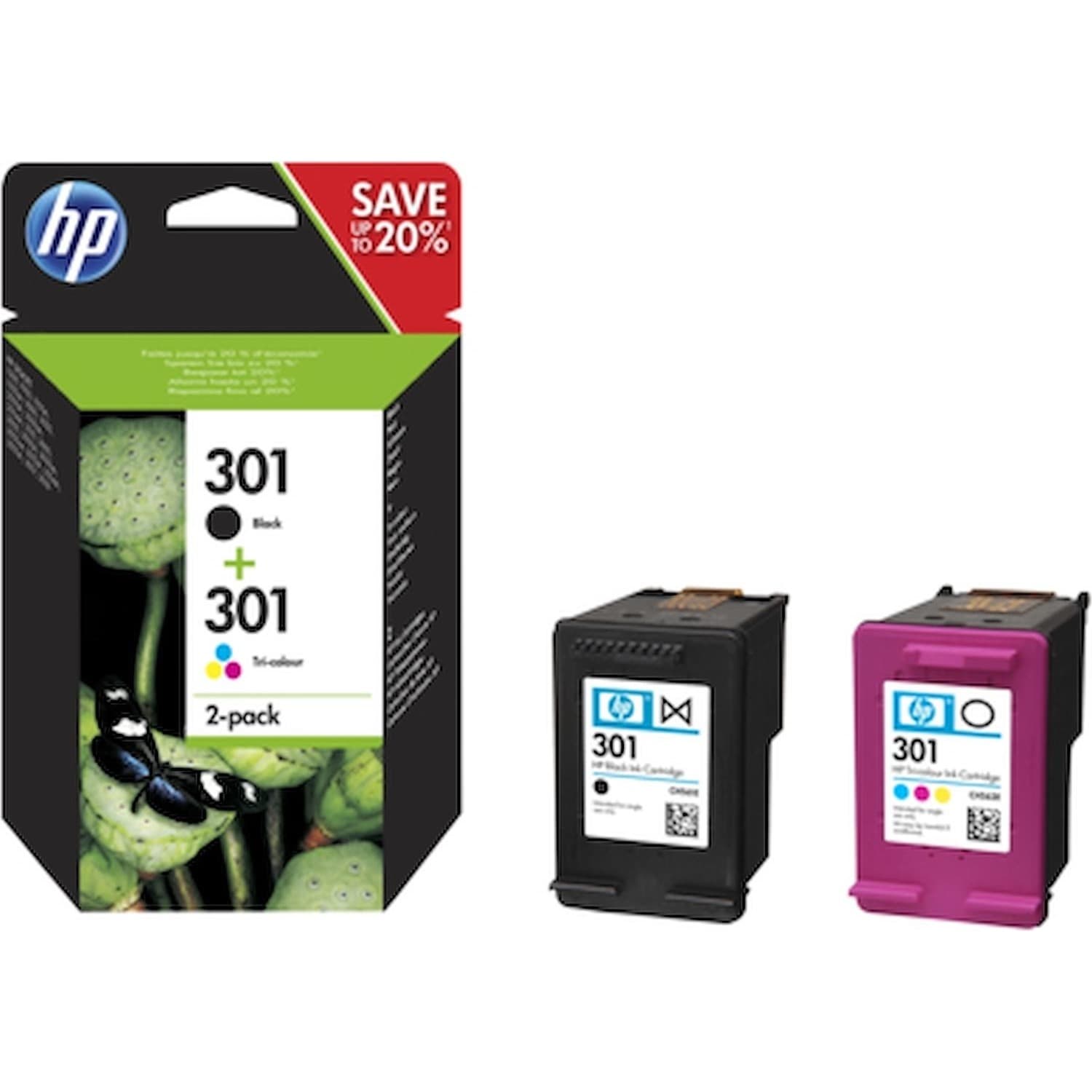 Cartuccia Multipack HP serie 301 per F2050 1510 3050 3050A 1050 2050A OJ-2620