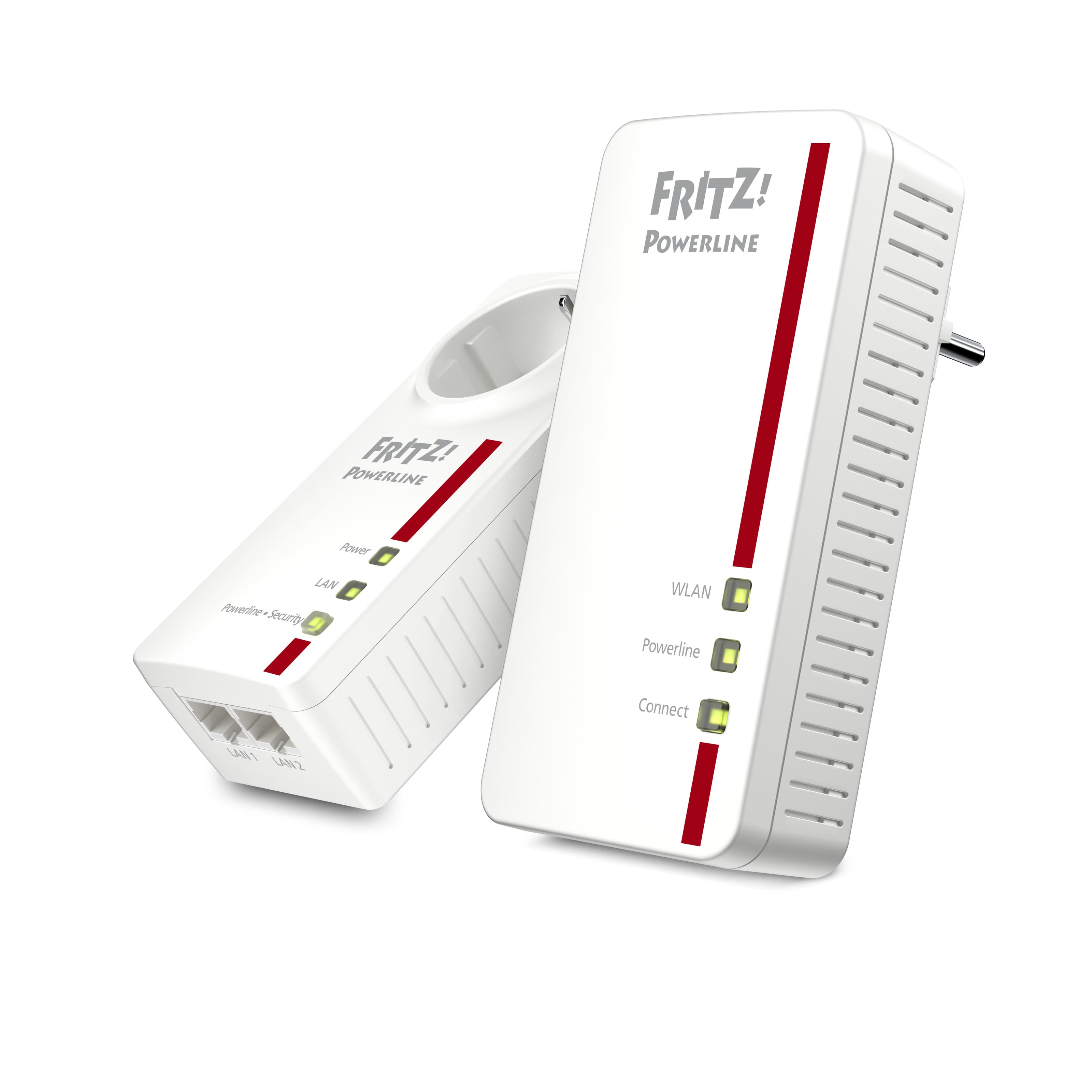 Powerline FRITZ! 1260 WLAN Set 1200 Mbit/s Collegamento ethernet LAN Wi-Fi Bianco 2 pz