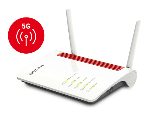 Box 6850 5G router wireless Gigabit Ethernet Dual-band (2.4 GHz/5 GHz) Bianco
